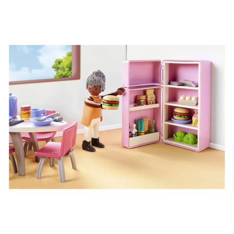 Playmobil my life cuisine avec coin repas - 71609