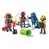 Playmobil action heros mes figurines pompiers - 71469