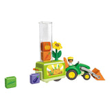 Playmobil junior : tracteur avec jolie jardinière - 71773