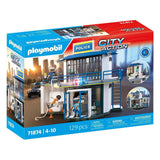 Commissariat de police Playmobil City Action avec salle d'examen - 71875