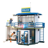 Commissariat de police Playmobil City Action avec salle d'examen - 71875