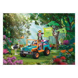 Playmobil animaux amis véhicule tout terrain coloré - 71855