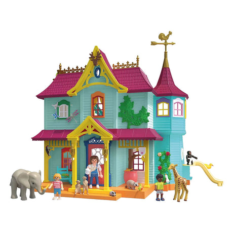 Playmobil animaux amis maison animalière animée - 71853