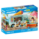 Playmobil my life camion de glaces avec magasin de surf - 71905