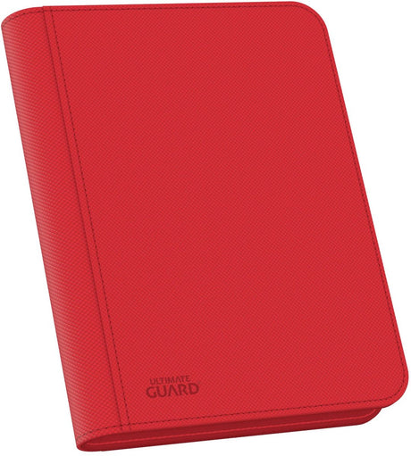Ultimate guard zipfolio 160 8 poches xenoskin - rouge