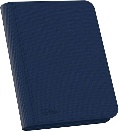 Ultimate guard zipfolio 160 8 poches xenoskin - bleu