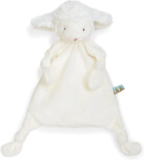 Bunnies by the bay Kiddo the Lamb doudou - tétine - extrêmement doux - lavable en machine - agneau - 30 cm - blanc
