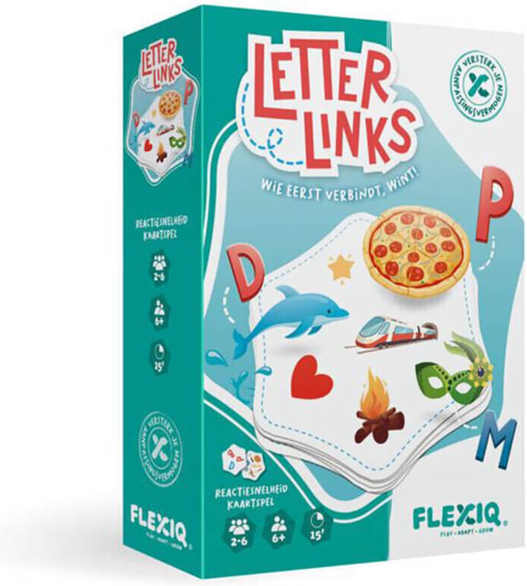 Lettre Flexiq gauche - Jeu de cartes néerlandais