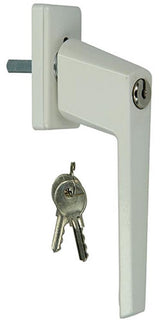 Yale 1019088 - 1 raamkruk met cilinderslot, wit | 5 stuks