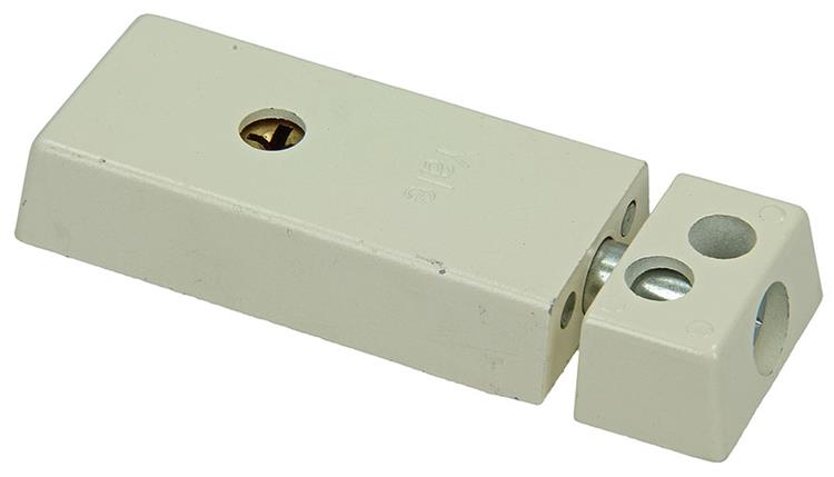 Yale 1019096 - 1 oplegraamslot, enkele pen, wit | 5 stuks