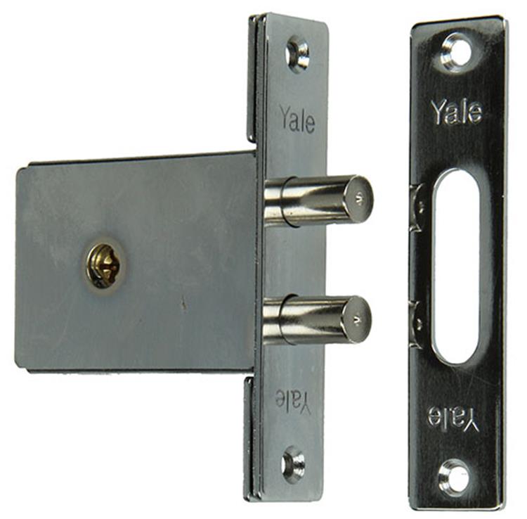 Yale 1019102 - 1 veiligheidsinsteekslot schoot dubbele | 3 stuks
