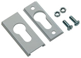 Yale 1019112 - 1 beveiliging profielcil.pz 6mm aluwit | 2 stuks
