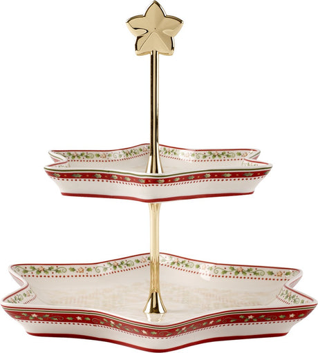 Sans marque sans marque Villeroy Boch Winter Bakery Delight etagère houx 25,5 cm