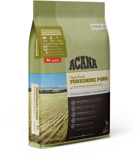 Acana singles yorkshire porc cochon citrouille - nourriture pour chien - 6 kg
