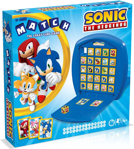 Mouvements gagnants top ttrumps match - jeu de société - sonic multilingue