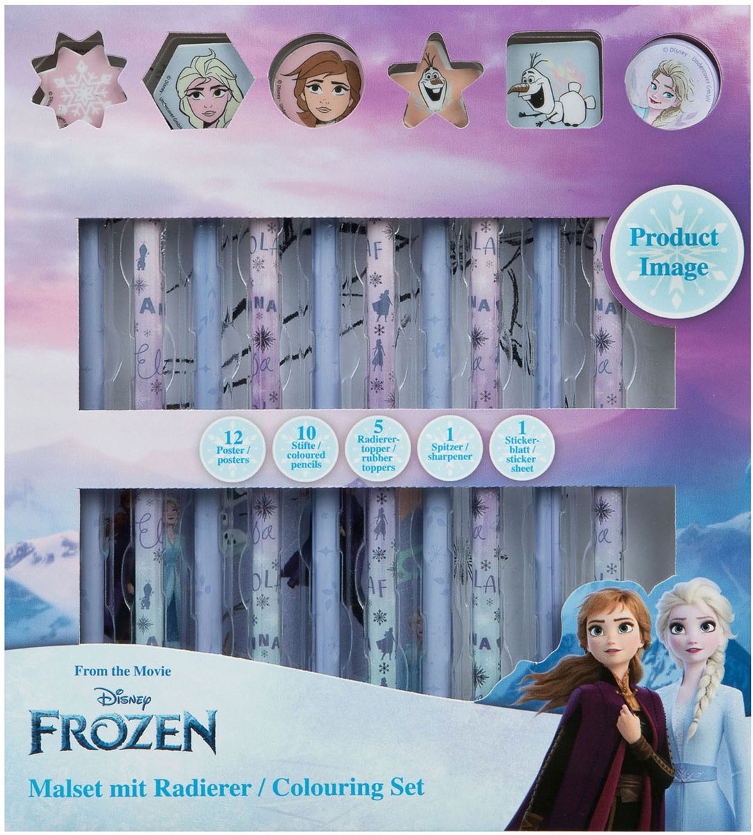 Ensemble de couleurs d'infiltration avec gummen congelé, 29dlg.