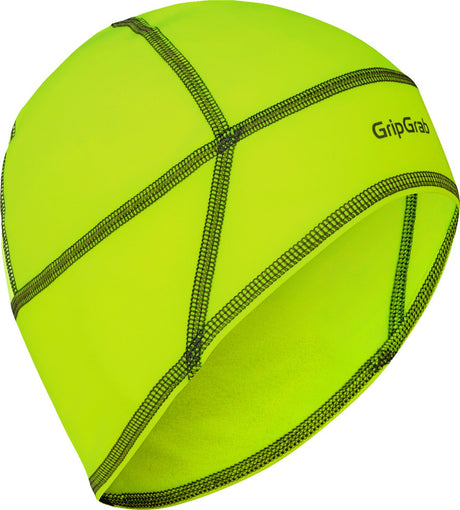 Gripgrab - casque thermique automne calotte cyclisme - jaune haute visibilité - unisexe - taille l