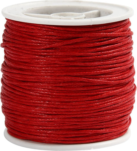 Crétiv Company Cotton Cord Red, 40m