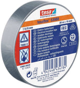 Ruban isolant Tesa gris 19 mm 20 m | 10 pièces