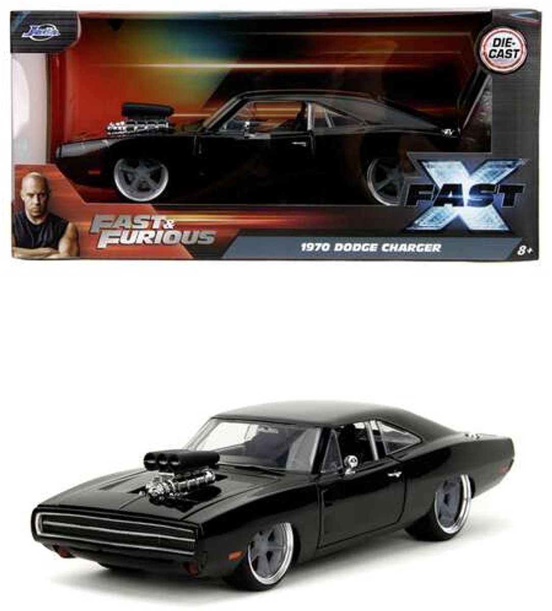 Jada Fast Furious 1970 Dodge Charger 1;24