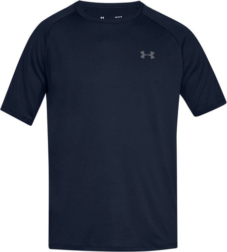 Under armour ua tech 2.0 ss tee-blu chemise de sport homme - academy - graphite