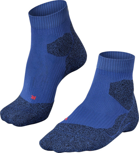 Falke ru trail anti-ampoules matériau fonctionnel chaussettes de course hommes bleu - taille 44-45