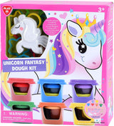 Set d'argile licorne Playgo - 6 pots en argile