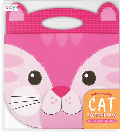 Ooly - carnet de croquis à emporter - chat