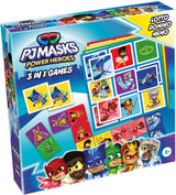 Selecta pyjama masques 3in1 mémo loto domino