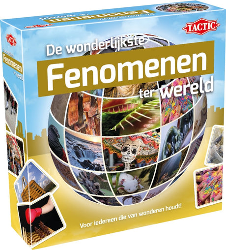 Tactique les phénomènes les plus merveilleux du monde - jeu de cartes - jeu de quiz - nature particulière et phénomènes inexplicables - connaissance et émerveillement - de la série mondiale - 2 joueurs ou plus - à partir de 12 ans
