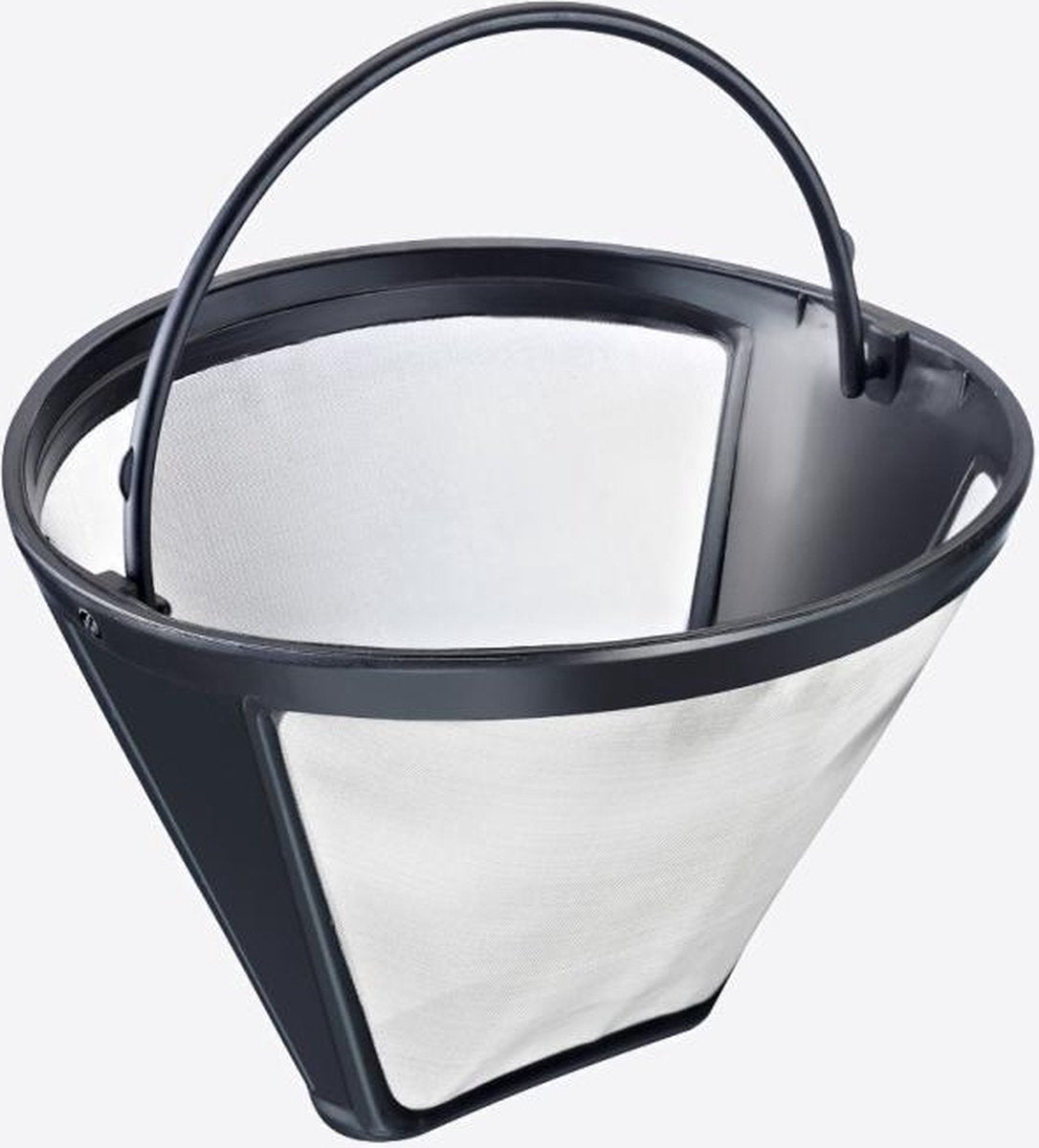 Filtre permanent Westmark pour cafetière en plastique et acier inoxydable noir 11,2x11,9x8,3cm