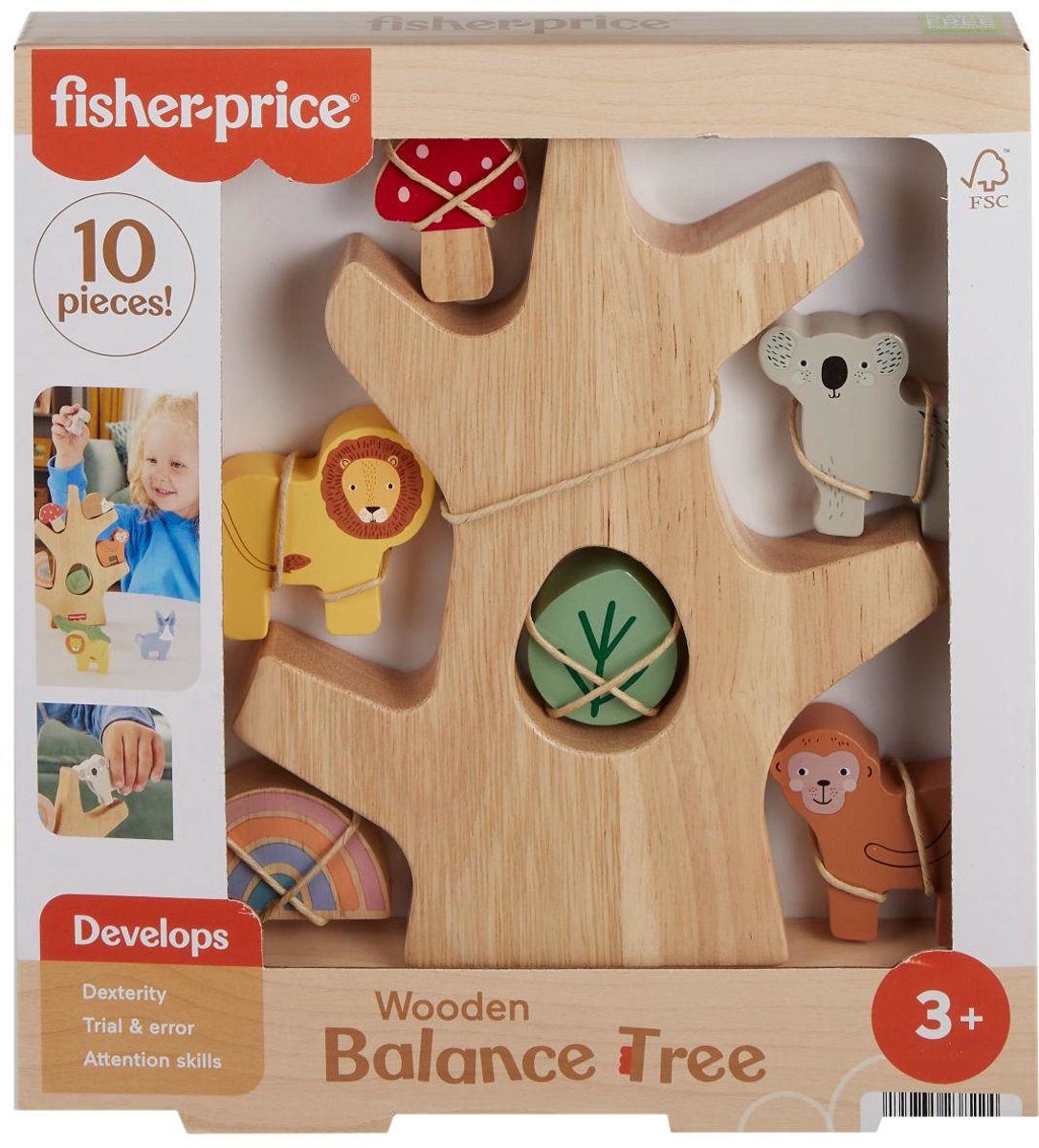 Arbre d'équilibre en bois Fisher Price