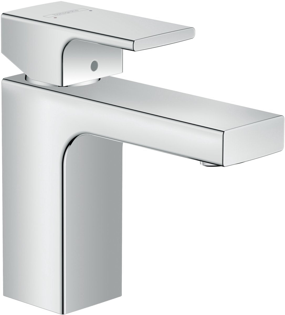 Forme vernis Hansgrohe - mitigeur de lavabo - commande monocommande - sans vidage - taille 100 mm - chrome