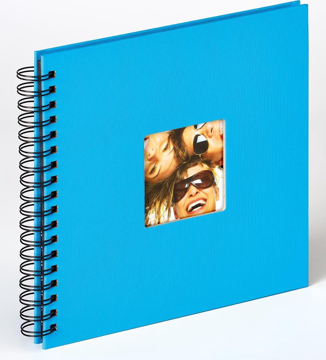 Walther sa-108-u fun - album à spirales - taille 26 x 25 cm - bleu océan
