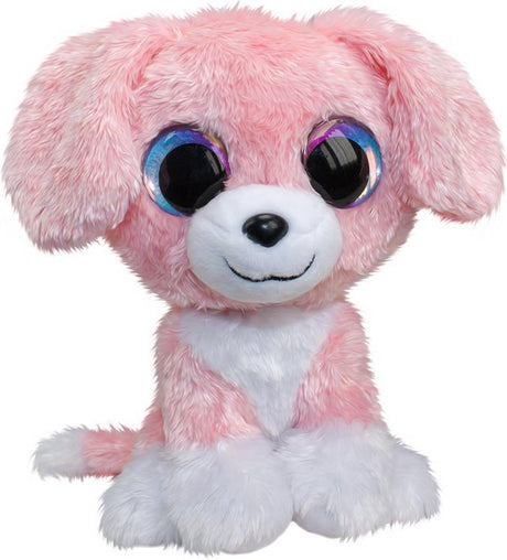 Lumo stars peluche - chien pinky, 15cm