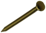 Mack 1017171 - nagel bolle kop messing 20 gr 1,5 x 25 mm | 10 stuks