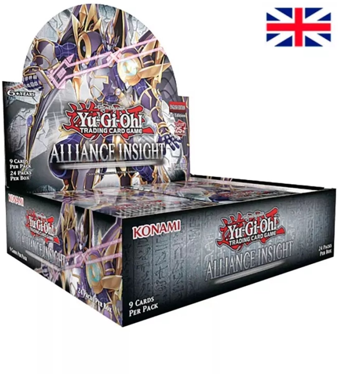 Yugioh! - konami yu-gi-oh ! - boîte de booster d'idées d'alliance