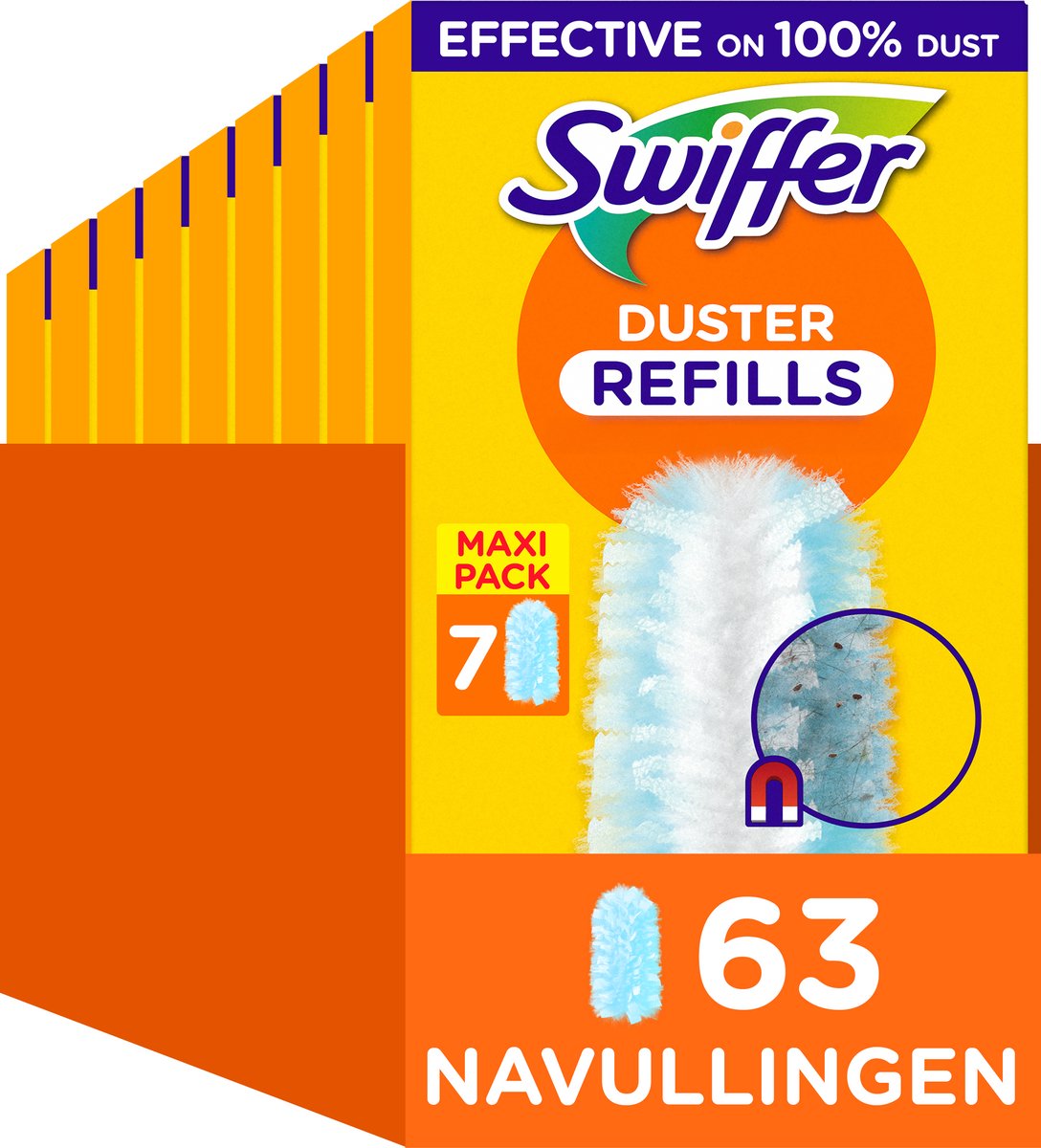 Recharges pour plumeau Swiffer - plumeau - 9 x 7 = 63 pièces