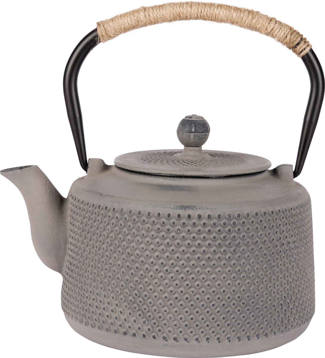 Théière cosy tendance - fonte - 1l5 - gris clair