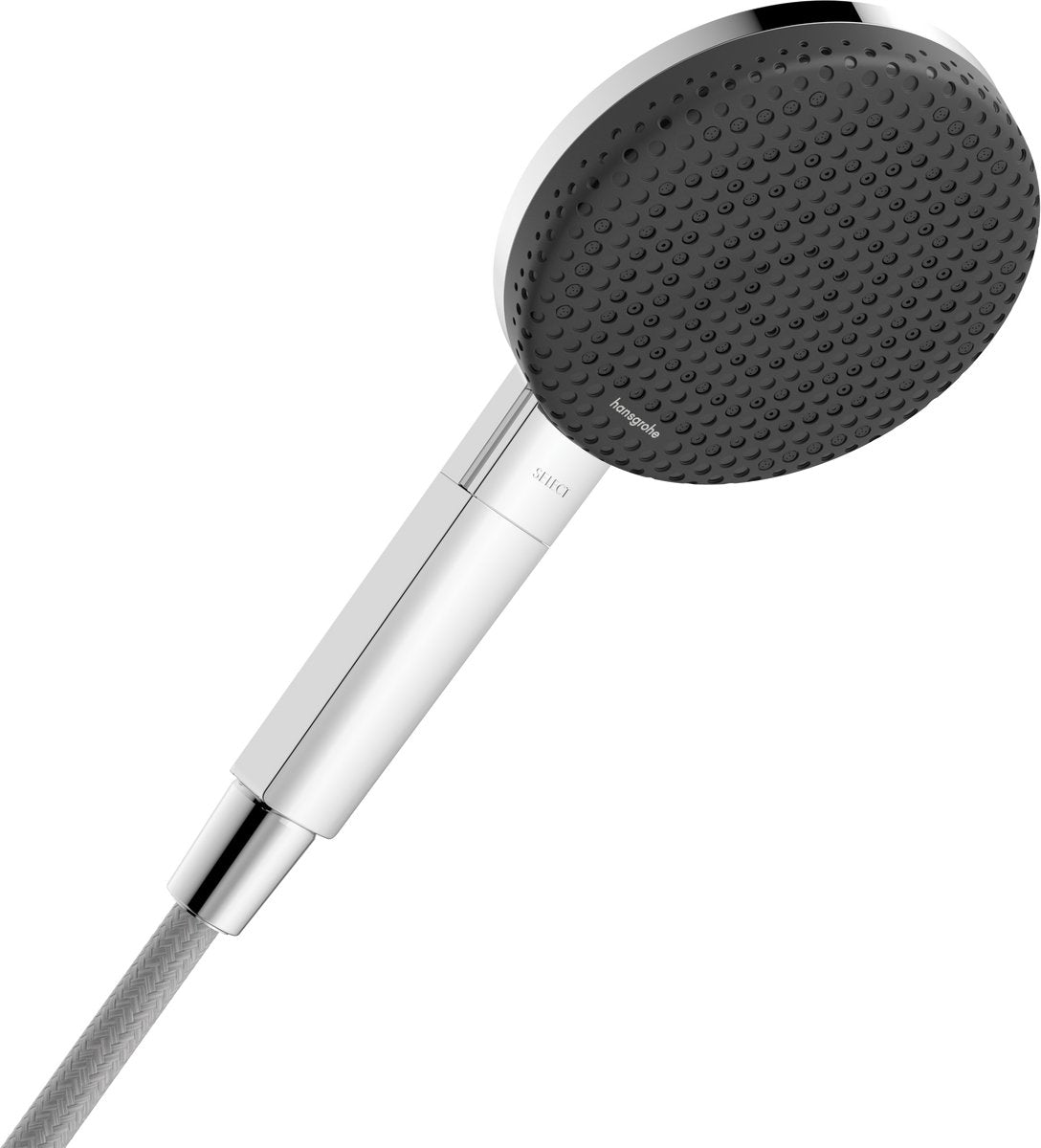 Hansgrohe Raindance Alive Select S - Douchette à main - Commande par bouton Select - Taille 125 mm - 3 fonctions de pulvérisation - Chrome