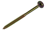 Mack 1017260 - spaanplaatschroef vz kop geelverz. 6 st 5,0 x 80 mm | 5 stuks