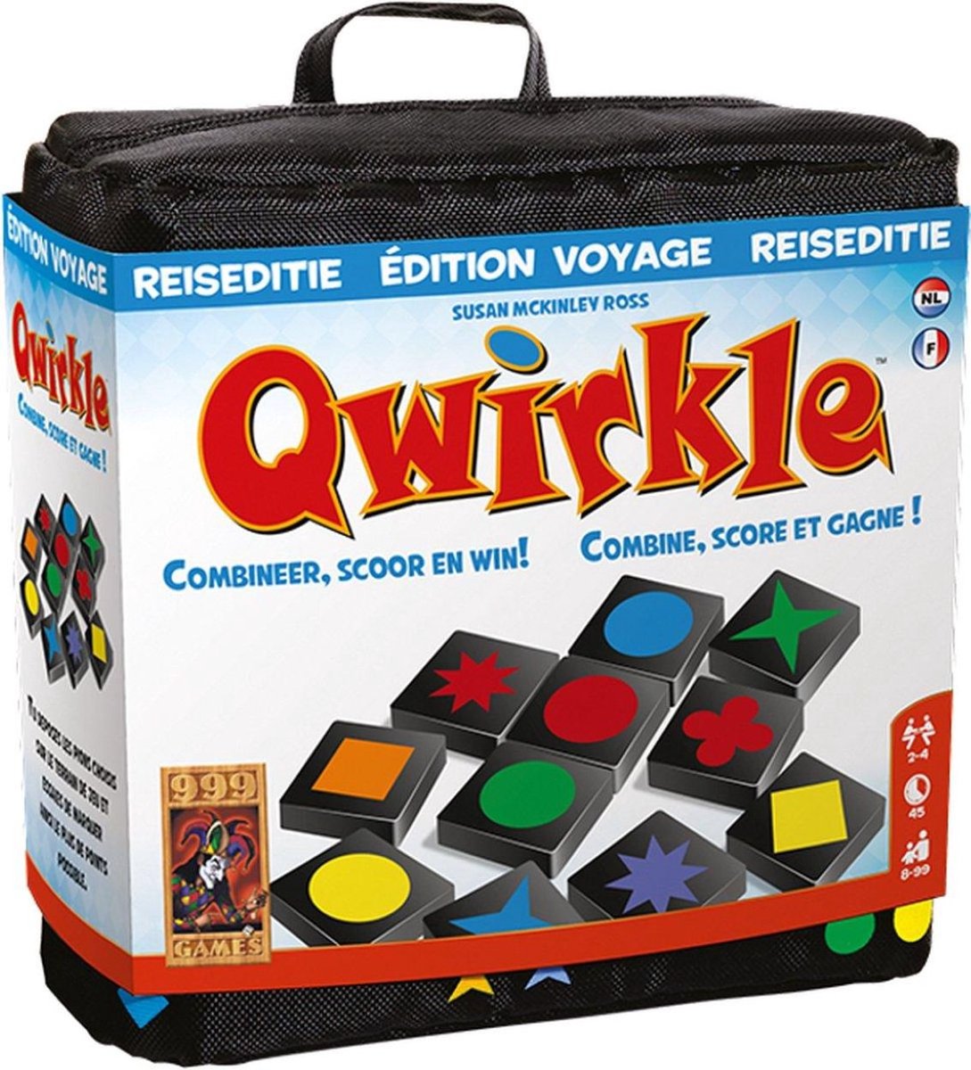999 Games Qwirkle Travel Edition