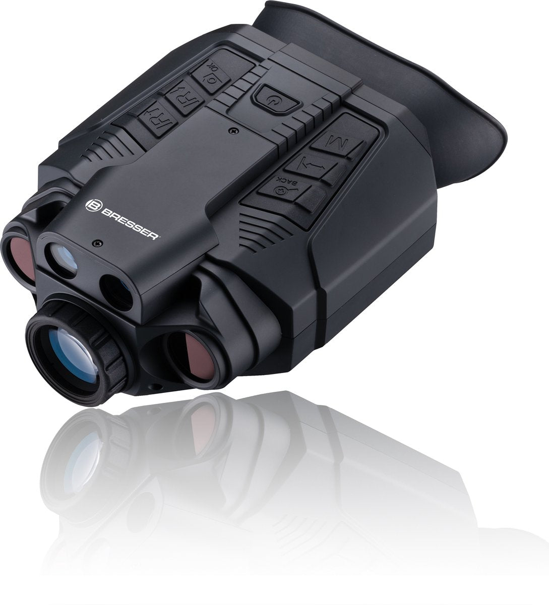 Jumelles de vision nocturne numériques Bresser - Explorer 200rf - Grossissement optique 6x - avec fonction d'enregistrement