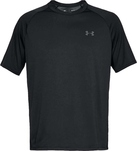 Under armour ua tech 2.0 ss tee-blk chemise de sport homme - noir - graphite