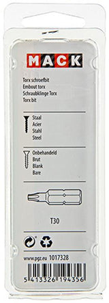 Mack 1017328 - torx schroefbit staal onbehandeld 2 st t 30 | 10 stuks