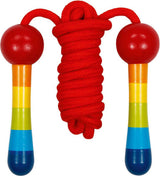 Goki Wooden Jumping Corde Rainbow, 200 cm