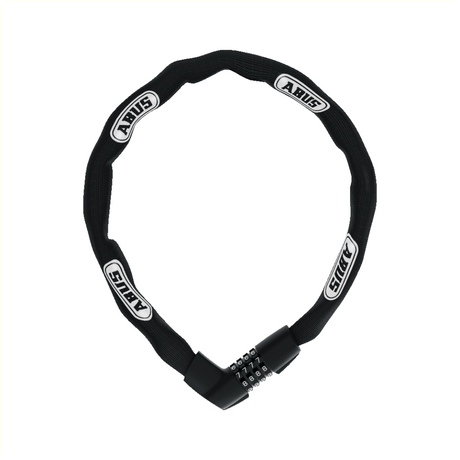 ABUS TRESOR 1385-85C Numéro Lock de chaîne 85 cm noir