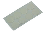Mack 1017392 - zelfklevend afdekkapje kunstst.wit 96st 13 mm | 10 stuks