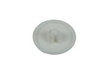 Mack 1017394 - afdekkapje vr pz schr.kunstst.wit 40 st pz 2 | 10 stuks
