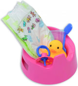 Pot de poupées avec accessoires